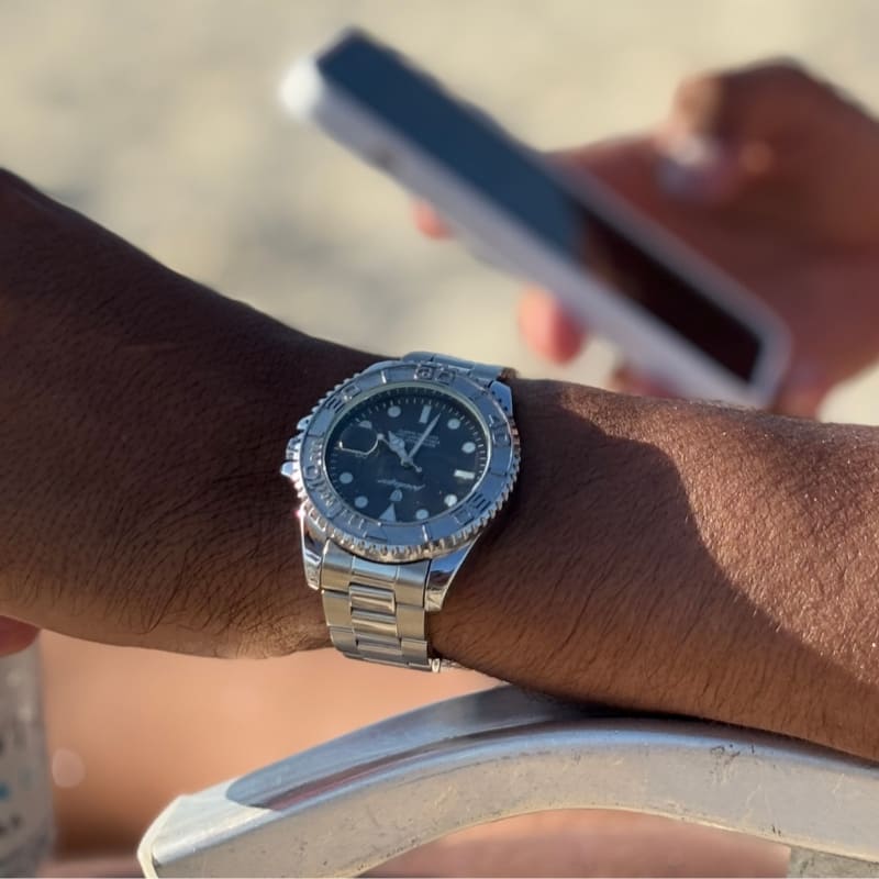 Relógio Royal Yatch Master II Blue