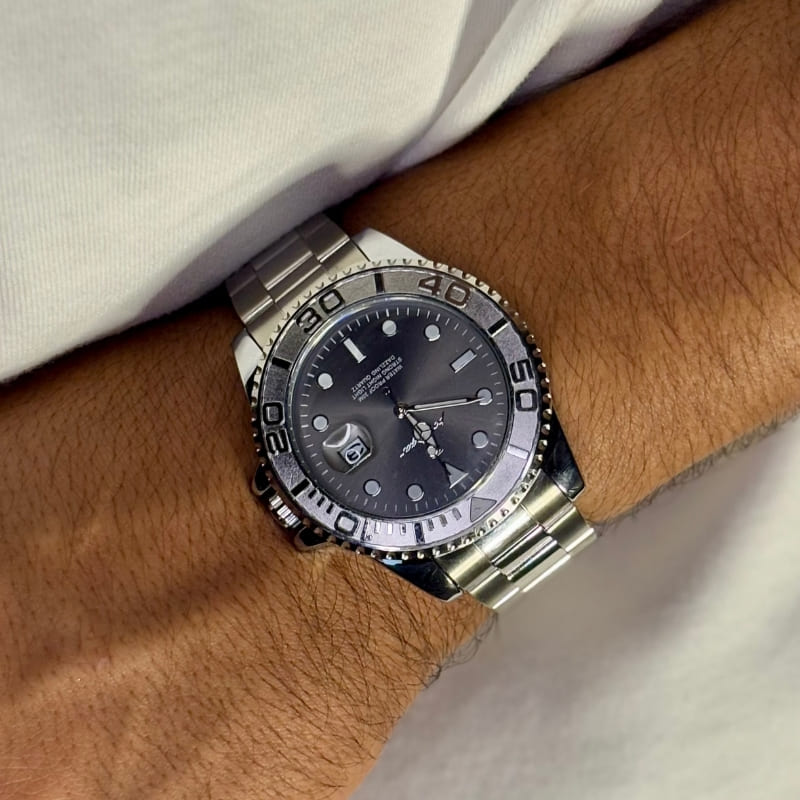 Relógio Royal Yatch Master II Blue